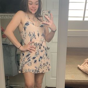 KENDALL AND KYLIE PINK AND FLORAL DRESS